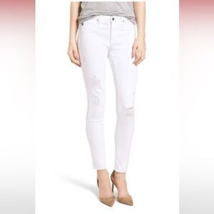 AG Adriano Goldschmied The Stilt Cigarette Leg Distressed Jeans 26R